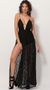 Picture Skylar Love Ties Sequin Maxi Dress in Black . Source: https://media.lucyinthesky.com/data/Nov19_2/50x90/781A2828.JPG
