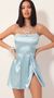 Picture Gala High Slit Satin Dress in Light Blue. Source: https://media.lucyinthesky.com/data/Nov19_2/50x90/781A7717.JPG
