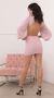 Picture Halter Balloon Sleeve Dress in Pink Shimmer. Source: https://media.lucyinthesky.com/data/Nov20_2/50x90/1V9A1429.JPG