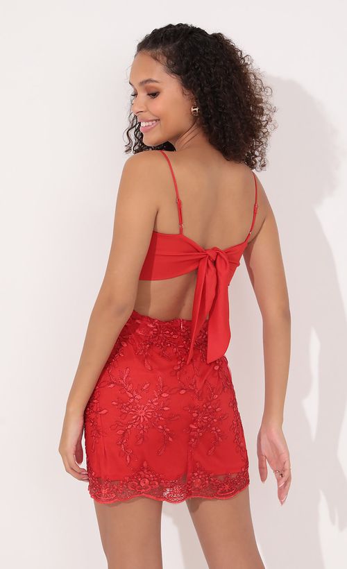 Picture Moira Floral Embroidered Dress in Red. Source: https://media.lucyinthesky.com/data/Nov21_1/500xAUTO/2V9A1551.JPG