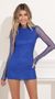 Picture Hanson Polka Dot Mesh Long Sleeve Dress in Blue. Source: https://media.lucyinthesky.com/data/Nov21_1/50x90/1V9A8834.JPG