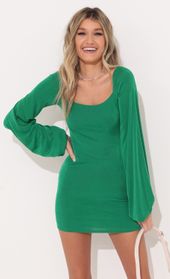 Picture thumb Shantelle Dress in Bright Green. Source: https://media.lucyinthesky.com/data/Nov21_2/170xAUTO/1V9A0800.JPG