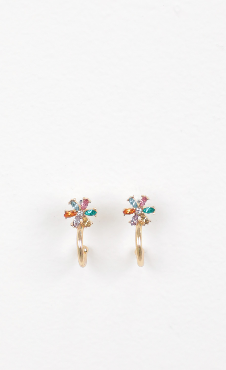 Miss Petals Mini Earrings in Gold