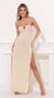 Picture Milly Halter Maxi Dress in Champagne. Source: https://media.lucyinthesky.com/data/Nov21_2/50x90/1V9A3117.JPG