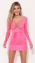 Picture Barbara Long Sleeve Bodycon Dress in Hot Pink. Source: https://media.lucyinthesky.com/data/Nov21_2/50x90/1V9A5574.JPG