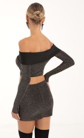 Picture thumb Sama Metallic Knit Two Piece Skirt Set in Black Multi. Source: https://media.lucyinthesky.com/data/Nov22/170xAUTO/2dd93122-4373-4b6c-94b5-629f40e4d7da.jpg