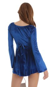 Picture thumb Kallie Velvet A-Line Dress in Blue. Source: https://media.lucyinthesky.com/data/Nov22/170xAUTO/2ebe9a89-0e2b-4e28-a428-55a849f1bd7a.jpg