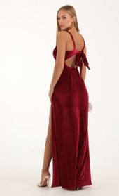 Picture thumb Camber Velvet Maxi Dress in Red. Source: https://media.lucyinthesky.com/data/Nov22/170xAUTO/31f8fd70-26bb-4d6e-ad39-915d104d2d98.jpg
