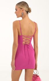 Picture thumb Larisa Bodycon Dress in Pink. Source: https://media.lucyinthesky.com/data/Nov22/170xAUTO/330d5a3f-e4c3-4a87-be23-c56816a0c425.jpg