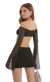 Picture thumb Salem Rhinestone Sleeve Two Piece Skirt Set in Black. Source: https://media.lucyinthesky.com/data/Nov22/170xAUTO/99b0cfea-2eb3-47b5-b12f-67bfe90a715f.jpg