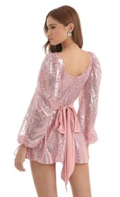 Picture thumb Betty Sequin A-Line Dress in Pink. Source: https://media.lucyinthesky.com/data/Nov22/170xAUTO/c1699cfd-28e6-4acf-88d0-eab6d4a2a6e7.jpg