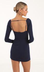 Picture thumb Rhen Rhinestone Long Sleeve Party Dress in Navy. Source: https://media.lucyinthesky.com/data/Nov22/170xAUTO/d5f7f850-005b-4c63-bec2-e1f7ffe6f2b9.jpg