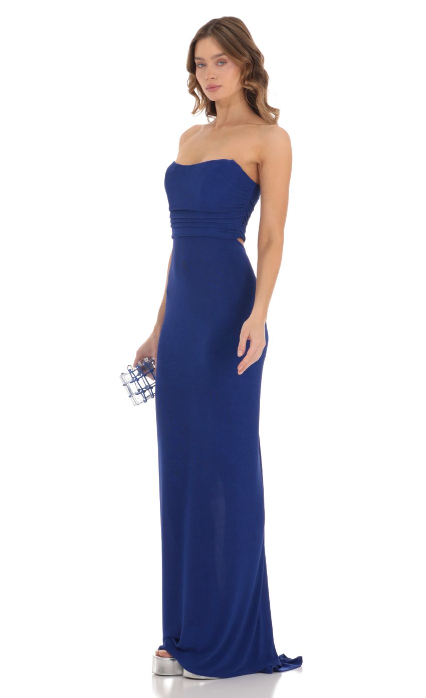 Picture Corset Strapless Maxi Dress in Blue. Source: https://media.lucyinthesky.com/data/Nov23/850xAUTO/f5318eb9-4846-4f87-abf4-e429e9fb5c52.jpg