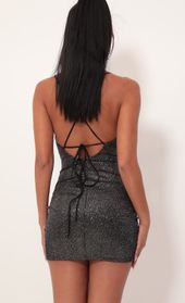 Picture thumb Sparkling Tulip Dress in Disco Black. Source: https://media.lucyinthesky.com/data/Oct19_1/170xAUTO/781A6058.JPG