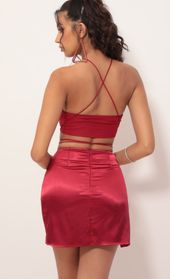 Picture thumb Leslie Satin Slit Set in Deep Red. Source: https://media.lucyinthesky.com/data/Oct19_2/170xAUTO/781A6967.JPG