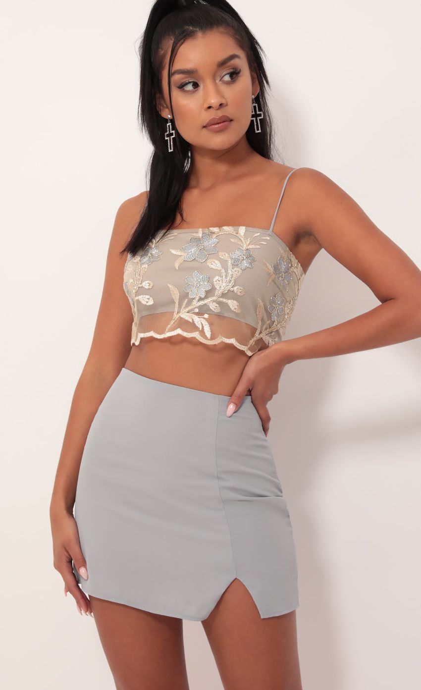 Picture Divine Gold Embroidered Lace Set in Grey. Source: https://media.lucyinthesky.com/data/Oct19_2/850xAUTO/781A6347.JPG