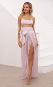 Picture thumb Lyla Two Piece Set in Pink Shimmer. Source: https://media.lucyinthesky.com/data/Oct20_2/170xAUTO/1V9A2941.JPG