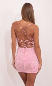 Picture thumb Ivy Cowl Sequin Dress in Pink. Source: https://media.lucyinthesky.com/data/Oct21_1/170xAUTO/1V9A1894.JPG