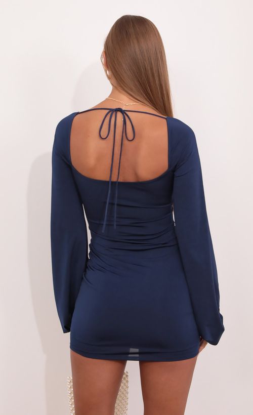 Picture Shantelle Dress in Navy Blue. Source: https://media.lucyinthesky.com/data/Oct21_1/500xAUTO/1V9A0409.JPG
