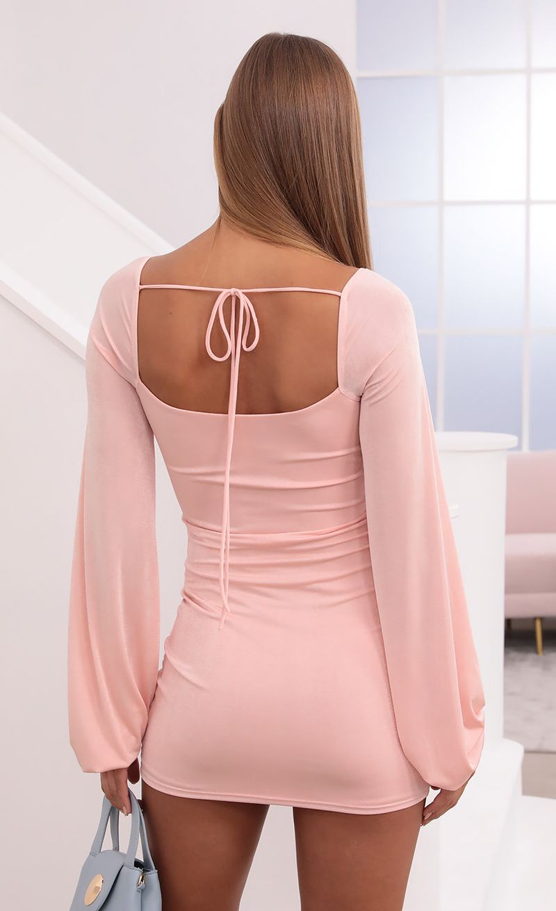 Picture Shantelle Dress in Pink. Source: https://media.lucyinthesky.com/data/Oct21_1/800xAUTO/1V9A8773.JPG