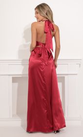 Picture thumb Waverly Maxi Satin Dress in Burgundy. Source: https://media.lucyinthesky.com/data/Oct21_2/170xAUTO/2V9A0333.JPG