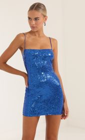 Picture thumb Talisa Sequin Open Back Bodycon Dress in Blue. Source: https://media.lucyinthesky.com/data/Oct22/170xAUTO/3051f97d-5857-4adf-b12c-c66285ca071d.jpg
