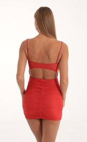 Picture thumb Marsha Mesh Bodycon Dress in Red. Source: https://media.lucyinthesky.com/data/Oct22/170xAUTO/49a52464-d129-4f8e-a8eb-40996abb1e06.jpg