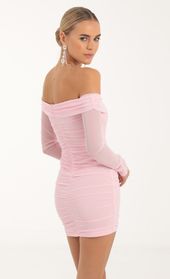 Picture thumb Polina Mesh Long Sleeve Dress in Pink. Source: https://media.lucyinthesky.com/data/Oct22/170xAUTO/55e18e0b-3e14-4606-b86c-fd12a4b0ab19.jpg