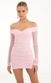 Picture thumb Polina Mesh Long Sleeve Dress in Pink. Source: https://media.lucyinthesky.com/data/Oct22/170xAUTO/5cf1439b-ce97-4d11-89f4-dcb3cfdb27c4.jpg