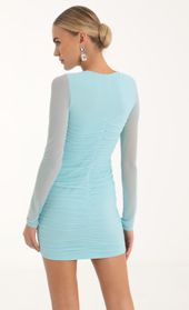 Picture thumb Topanga Mesh Long Sleeve Bodycon Dress in Aqua. Source: https://media.lucyinthesky.com/data/Oct22/170xAUTO/8bb6b28c-05cc-4bd6-bb21-22a61b1ecd9d.jpg
