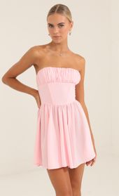 Picture thumb Glinda Crepe Corset Dress in Pink. Source: https://media.lucyinthesky.com/data/Oct22/170xAUTO/a7e869ee-80c2-4b28-93ba-2e31f863c5fc.jpg