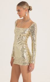 Picture thumb Giulia Sequin Mesh Dress in Gold. Source: https://media.lucyinthesky.com/data/Oct22/170xAUTO/d9841231-6850-4368-a84b-3afa5f7140a2.jpg