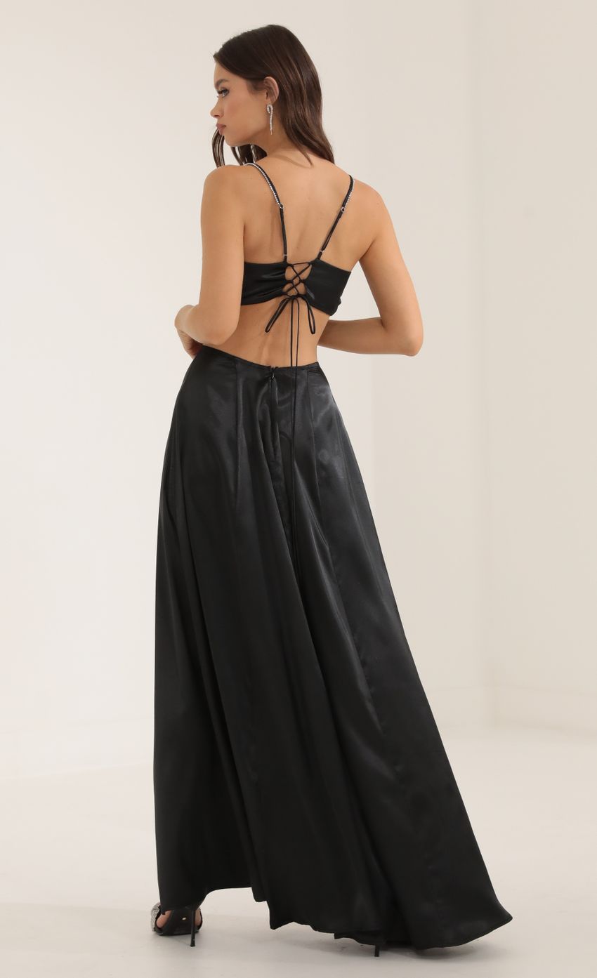 Picture Aggie Two Piece Maxi Skirt Set in Black. Source: https://media.lucyinthesky.com/data/Oct22/850xAUTO/9e9d2851-465c-416d-a469-35c9b7a32010.jpg