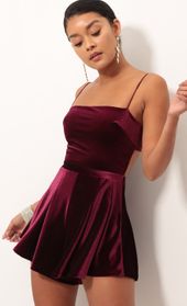 Picture thumb Bella Velvet Romper In Wine. Source: https://media.lucyinthesky.com/data/Sep18_1/170xAUTO/0Y5A8476SS.JPG