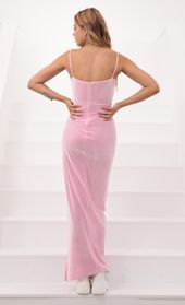 Picture thumb Beauty And Grace Velvet Maxi In Barbie Pink. Source: https://media.lucyinthesky.com/data/Sep20_1/170xAUTO/781A4228.JPG