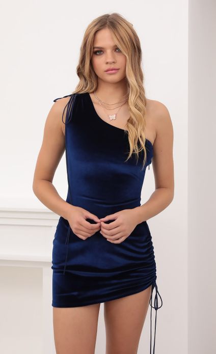 olivia blue dress