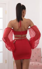 Picture thumb Evelyn Off-the-Shoulder Long Sleeve Set in Red. Source: https://media.lucyinthesky.com/data/Sep20_2/170xAUTO/781A8144.JPG