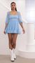 Picture Neia Ruffle Dress in Sky Blue Chiffon. Source: https://media.lucyinthesky.com/data/Sep20_2/50x90/781A0417.JPG