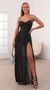 Picture Taylor Chiffon Maxi Dress in Black. Source: https://media.lucyinthesky.com/data/Sep21_1/50x90/1V9A0351.JPG