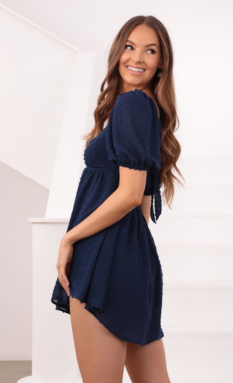 Picture Louisa Baby Doll Dress in Navy. Source: https://media.lucyinthesky.com/data/Sep21_1/800xAUTO/1V9A1000.JPG