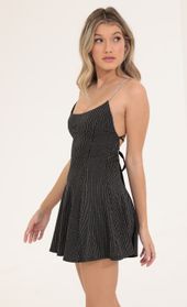 Picture thumb Pandora Striped A-Line Dress in Black. Source: https://media.lucyinthesky.com/data/Sep22/170xAUTO/5282ef19-e68d-492c-8c84-87da85f88f20.jpg