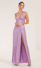 Picture thumb Darcia Sequin Halter Maxi Dress in Purple  . Source: https://media.lucyinthesky.com/data/Sep22/170xAUTO/7592f877-8431-4cab-8cda-d42a9ce7efa9.jpg