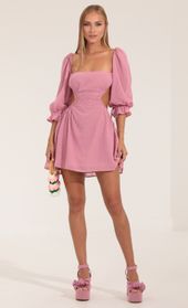 Picture thumb Tora Dotted Chiffon Open Back Dress in Pink. Source: https://media.lucyinthesky.com/data/Sep22/170xAUTO/b50dae62-d8f8-4f69-a6a1-c851d1f63938.jpg