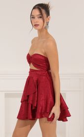 Picture thumb Bonny Floral Jacquard Dress in Red. Source: https://media.lucyinthesky.com/data/Sep22/170xAUTO/d357de02-6f5c-40d3-b537-549e4f7b849f.jpg