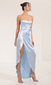 Picture thumb Isa Satin Luxe Maxi Dress in Blue. Source: https://media.lucyinthesky.com/data/Sep22/170xAUTO/fe11537f-b26f-4261-8bd6-c3fde28ecc64.jpg