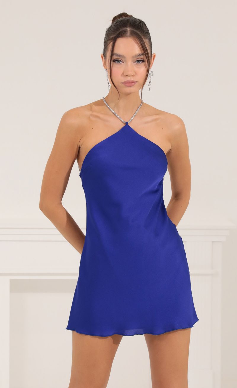 Picture Liliana Halter Slip Dress in Blue  . Source: https://media.lucyinthesky.com/data/Sep22/800xAUTO/09ac586b-e783-48f1-8588-ec1976b1021a.jpg
