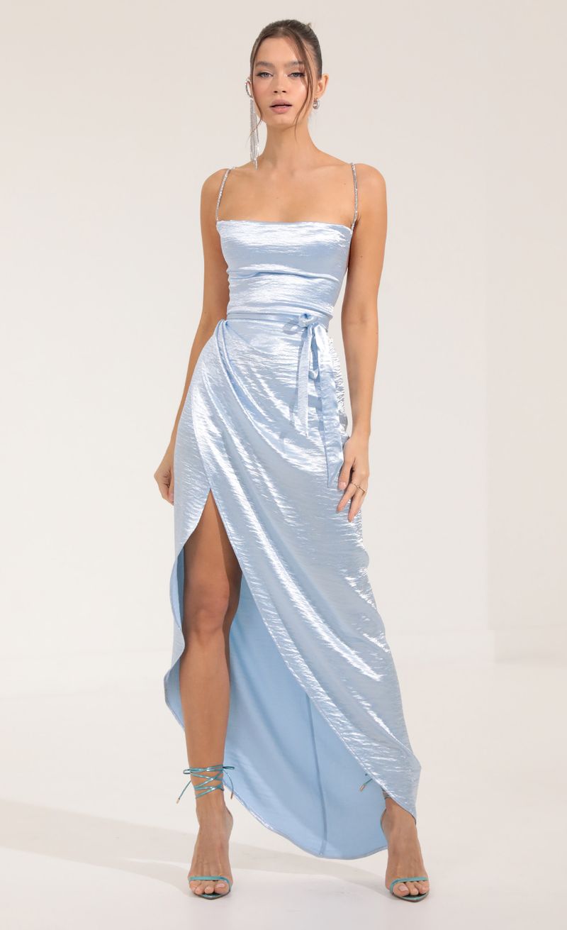 Picture Isa Satin Luxe Maxi Dress in Blue . Source: https://media.lucyinthesky.com/data/Sep22/800xAUTO/37e9ef10-5a01-4316-b382-a74a9f5e418e.jpg