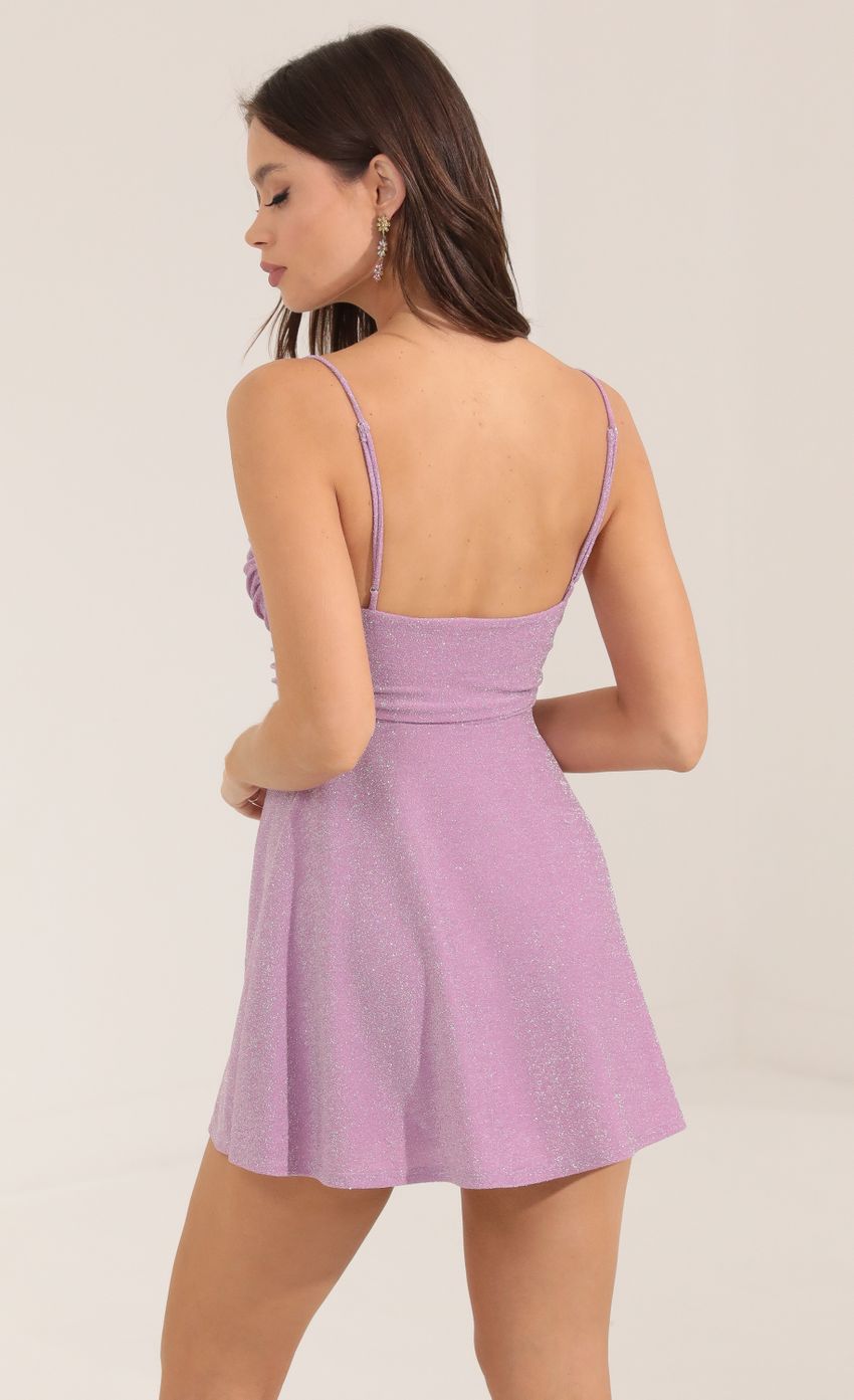 Picture Charisse Sweetheart Knit Metallic Dress in Purple. Source: https://media.lucyinthesky.com/data/Sep22/850xAUTO/903f5d42-7167-4150-b57b-55067df15d97.jpg