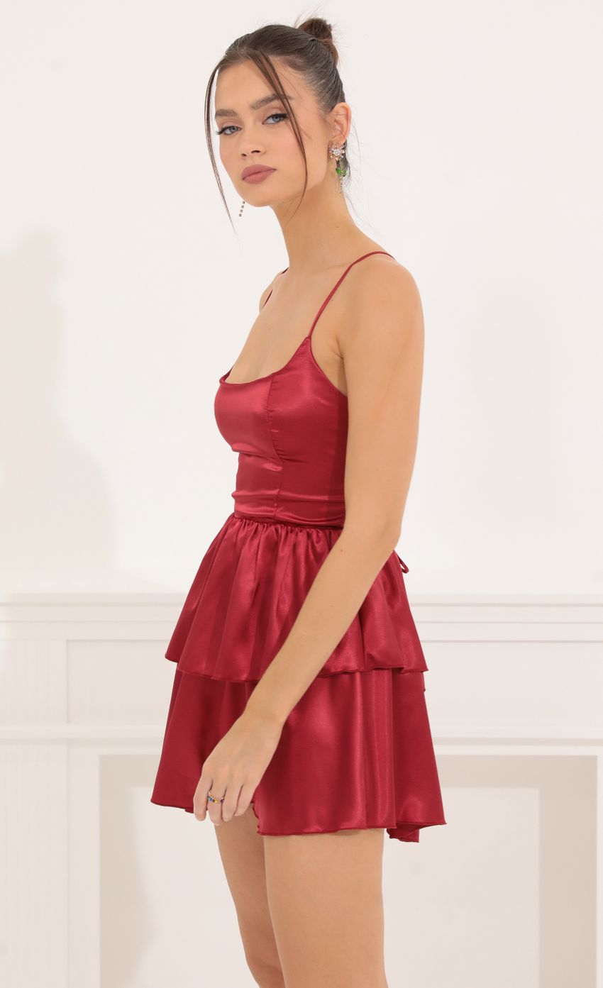 Picture Suzanne Ruffle Dress in Red. Source: https://media.lucyinthesky.com/data/Sep22/850xAUTO/c6fcba46-33ef-4d3a-a801-ad6fe63481f8.jpg