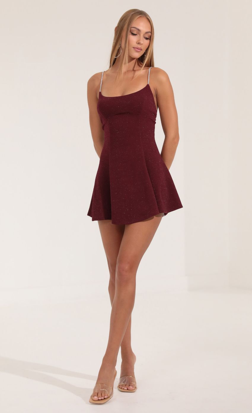 Picture Joanna Knit A-Line Dress in Red. Source: https://media.lucyinthesky.com/data/Sep22/850xAUTO/e0907bfa-fc00-4042-a710-7d569efa55be.jpg